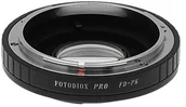 Tulejki, adaptery, redukcje do aparatów - Fotodiox Pro Lens Mount Adapter, Canon FD, FL Lens to Pentax K Cameras AS wyszukiwania Pentax K-7, K-X, K-R, K-5, K-01 i K-30 B0095OODVO - miniaturka - grafika 1
