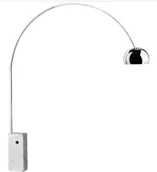 Lampy stojące - Flos Lampa Stojąca Arco Marble - miniaturka - grafika 1