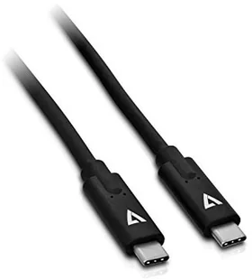V7 Kabel USB USB-C USB-C 2m Czarny V7UCC-2M-BLK-1E - Kable USB - miniaturka - grafika 2
