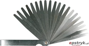 TOPEX Szczelinomierz 20 listków 97X272 - Suwmiarki i mikrometry - miniaturka - grafika 2