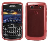 Etui i futerały do telefonów - Logotrans Glossy Series silikonowe etui do Blackberry 9700 Bold 2, czerwony 4250424907270 - miniaturka - grafika 1