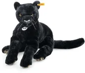 Maskotki i pluszaki - Steiff Maskotka Czarna Pantera Nero, 40 cm, leżąca, kolor czarny 084072 - miniaturka - grafika 1