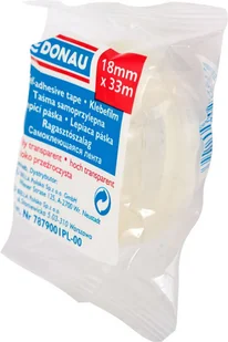 Donau TAŚMA SAMOPRZYLEPNA 18MMX33M (0B) 7879001PL-00 - Taśmy klejące - miniaturka - grafika 2