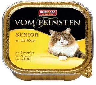 Animonda Vom Feinsten Senior Cat smak drób 32x100g - Mokra karma dla kotów - miniaturka - grafika 3