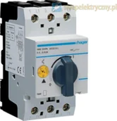 Silniki elektryczne i akcesoria - Hager WYŁĄCZNIK SILNIKOWY 4-6,3 A MM509N - miniaturka - grafika 1