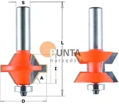 Frezy - CMT ZESTAW FREZÓW DO KRAWĘDZI 955.510.11 - miniaturka - grafika 1