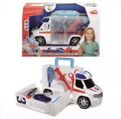 Zabawy w naśladowanie dorosłych - Simba 203716000 KARETKA Z ZESTAWEM LEKARSKIM 58402 - miniaturka - grafika 1