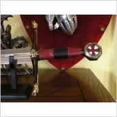 Repliki - broń - Płatnerze hiszpańscy MIECZ ZAKONU TEMPLARIUSZY - miniaturka - grafika 1