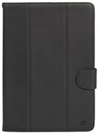 Etui do tabletów - Rivacase etui ze sztucznej skóry z zapięciem na magnes do tabletu. czarny 25.6 cm (10.1) 3137 Black - miniaturka - grafika 1