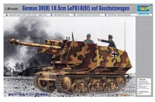 Trumpeter German 39(H) 10.5cm 00353 - Modele do sklejania - miniaturka - grafika 2