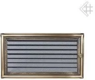 Akcesoria kominkowe - Kratki.pl Kratka kominkowa galwanizowana rustykalna 17x30 z żaluzją 6674-898A9_2 - miniaturka - grafika 1