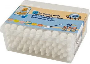 Canpol babies Patyczki higieniczne z ogranicznikiem 3/111 56 szt - Pozostałe kosmetyki - miniaturka - grafika 2