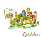 Klocki - Brimarex DREWNIANE KLOCKI 2+ - miniaturka - grafika 1