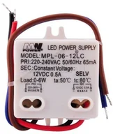 Zasilacze i transformatory - MPL AO ZASILACZ 6W/12V/0.5A/MONTAŻOWY - (-06-12LC) - miniaturka - grafika 1
