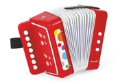 Instrumenty muzyczne dla dzieci - Janod Akordeon Confetti - miniaturka - grafika 1