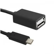 Kable USB - Qoltec Kabel USB 2.0 A żeński / USB 3.1 typC męski 0,25m KKQTKUBU0430 [7445186] - miniaturka - grafika 1