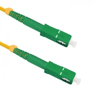 Qoltec Patchcord Światłowodowy SC/APC - SC/APC SM 9/125 G652D 5m 54284 - Patchcordy - miniaturka - grafika 3