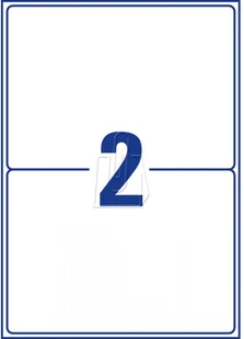 Avery Zweckform Etykiety wysyłkowe Zweckform 199,6 x 143,5mm 25 ark./op. L7996-25 - Etykiety samoprzylepne i bloki etykiet - miniaturka - grafika 2