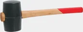 Młotki - Modeco młotek gumowe z drewnianym trzonkiem MN-31-008 - miniaturka - grafika 1