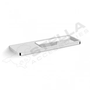 Stella Uchwyt podwójny z półką Next 08.415 08415 - Akcesoria łazienkowe - miniaturka - grafika 2