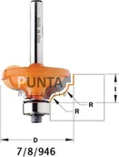 Frezy - CMT FREZY PROFILOWE-ESOWNICE Z WYOKRĄGLENIEM Z ŁOŻYSKIEM 947.825.11 - miniaturka - grafika 1