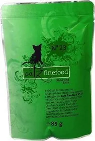 Catz Finefood N.23 Wołowina i Kaczka saszetka 85g / 4260101762337 - Mokra karma dla kotów Catz Finefood N.23 Wołowina i Kaczka saszetka 85g / 4260101762337 - Mokra karma dla kotów - miniaturka - grafika 1