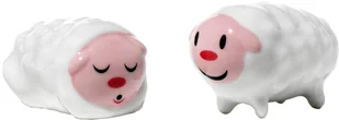 Alessi A di Dwie porcelanowe figurki Tiny Little Sheep amgi10set3 - Ozdoby bożonarodzeniowe - miniaturka - grafika 4