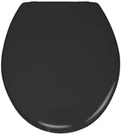 Deski sedesowe - WENKO Deska sedesowa PRIMA - MDF, czarna, B008MVW1ME - miniaturka - grafika 1