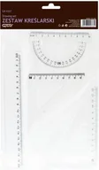 Linijki, ekierki - Grand Zestaw geometryczny GR-032T - KWTR572 NB-6181 - miniaturka - grafika 1
