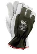 Rękawice robocze - Reis Rękawice wzmacniane ocieplane, skórą kozią TOPER - miniaturka - grafika 1