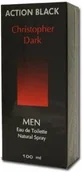 Wody i perfumy męskie - Christopher Dark ACTION BLACK Woda toaletowa 100ml - miniaturka - grafika 1