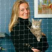 Pozostałe akcesoria dla kotów - Trixie Siatka ochronna przeźroczysta 2x1,5m 44303 - miniaturka - grafika 1