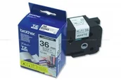 Taśmy do drukarek barwiące - Brother Oryginał Taśma 36mm czarny BLACK ON WHITE TZE261 - miniaturka - grafika 1