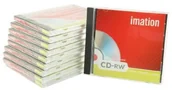 Nośniki danych - Imation 10 X CD-RW 700 MB 80 min 1 4 X JC 0051122190018 - miniaturka - grafika 1
