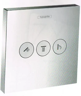 Hansgrohe Zawór odcinający ShowerSelect, podtynkowy dla 3 odbiorników, element z - Zawory i kraniki - miniaturka - grafika 2