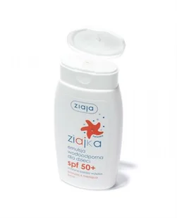 Ziaja Ziajka Słoneczna emulsja wodoodporna dla dzieci powyżej 12 miesięcy SPF50+ 125ml - Balsamy i kremy do opalania - miniaturka - grafika 2