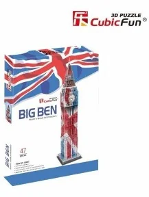 Cubicfun 3D ZEGAR BIG BEN C703H - Puzzle - miniaturka - grafika 3