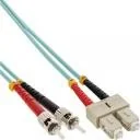 InLine 82504o LWL Duplex Kabel (SC/ST, 50/125 m, OM3, 0,5 m) 4043718249008 - Akcesoria do tabletów i e-booków - miniaturka - grafika 2