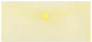 Donau Teczka na zatrzask DL - żółta - Teczki i skoroszyty - miniaturka - grafika 2