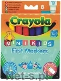 Crayola Flamastry zmywalne mini 8 szt. - Flamastry - miniaturka - grafika 5