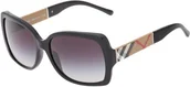 Okulary przeciwsłoneczne - Burberry Okulary przeciwsłoneczne czarny 0BE4160 - miniaturka - grafika 1