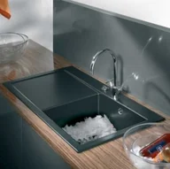 Zlewozmywaki - SystemCeram Mera 90 50740187 - miniaturka - grafika 1