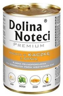 Dolina Noteci Premium Bogata W Kaczka Z Dynią 400G Puszka - Mokra karma dla psów - miniaturka - grafika 2