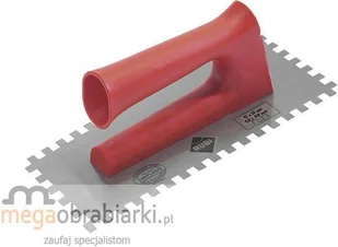 RUBI SZPACHELKA ZĄBKOWANA 28 cm. 10x10 mm. 65968 - Narzędzia murarskie - miniaturka - grafika 2