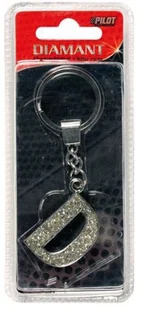 Pilot Brelok do kluczy litera D z diamentami 65054 - Narzędzia warsztatowe - miniaturka - grafika 3