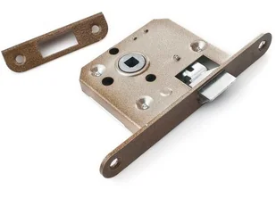 Jania Zamek wpuszczany na klucz 0/50 ocynkowany złoty - Zamki i wkładki - miniaturka - grafika 2