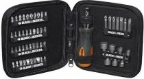 Black&Decker BLACK & DECKER ZESTAW GROTÓW 56szt. A 7176 A7104-XJ - Wiertła - miniaturka - grafika 7