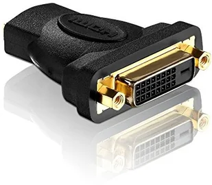 Purelink PureInstall PI045 HDMI / DVI adapter HDMI A żeński na DVI-D 24+1-pinowy żeński certyfikowany wysoka prędkość 4260134119276 - Adaptery i przejściówki - miniaturka - grafika 2