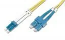 Digitus światłowód krosowy, duplex SM 9/125 OM2 LC-SC, 2m, 15 LGW DK-2932-02 - Kable światłowodowe - miniaturka - grafika 3