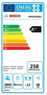 Zmywarka Bosch SMV41D10EU - Zmywarki do zabudowy - miniaturka - grafika 6